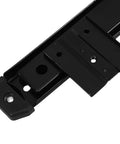 Slick Glide Keyboard Tray Slides With Bottom Mount Drawer Rails 35mm Width Cold Rolled Steel For Office Desk Replacement close-up of track