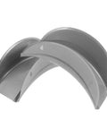 Heavy Duty Wall Mount Hose Hanger 2 Pack sturdy iron metal rack brackets in gray for garden storage and saving floor space.