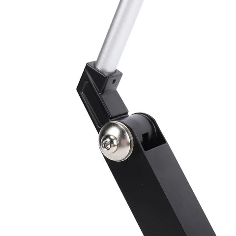 Close-up view of the adjustable joint of the Flex Arm Led Shop Light 24V 18W for Wood Lathe and Drill Press.