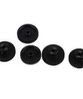 Metal 48P Pinion Gear Set for One-Tenth Scale RC Cars 38T 39T 40T 41T 42T 3.175mm Shaft Durable Steel Drive Gears with Hex Key