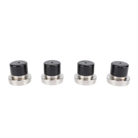 4 Pack Boat Trailer Bearing Protector Caps, Stainless Steel Wheel Bearing Covers With Dust Guard, 2.717 Inch Beefy Dual Side Sealed Protectors