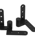 270 Degree Heavy Duty Stainless Steel Door Hinge Kit For Left Or Right Cabinets Bar Doors Fence Gates 130 Lbs Load With Sunk Holes Pivot Swing