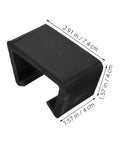 6 Piece Precision Furniture Clips For Sectional Rattan Chairs And Outdoor Garden Couches That Lock In Tight, Keep It Solid, Subtle Look, Durable Wear Resistant Wicker Fasteners For Easy, Wobble Free Setup And Stable Connections with size dimensions