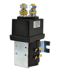 Built Tough Sw200 72V 400A Contactor Solenoid Switch Heavy Duty Electric Relay with dual terminals and metal base.