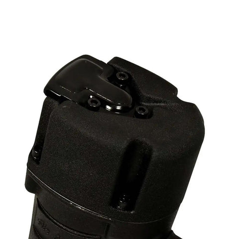 Top view of a 21 Degree Full Round Head Framing Nailer No Depth Adjustment Delivers Two To Three And A Quarter Inch Nails From.113 To.148 Inch