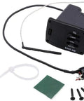 Two Band EQ Ukulele Piezo Pickup Preamp Tuner System For Ukulele And Mini Guitar With Volume Control And Low Battery LED housing