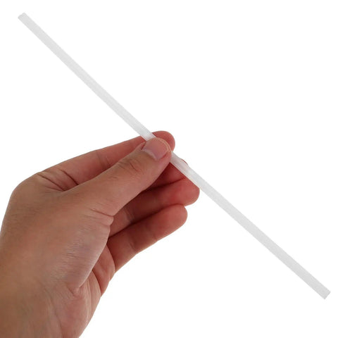 Solid Pp Repair Rods For White 20 Cm Car Bumper Welding Kit Helps Save Cash And Skip The Hassle Of Replacing Ends Without Pro Skills Or Tough Tools, shown in hand