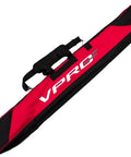 55 Inch Curling Broom Bag For Travel And Storage, Heavy Duty Curling Gear Case Black, Fits Brooms Up To 55 Inches, Red with Handle