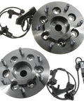 2 Piece Front Wheel Bearing And Hub Assembly Set For 2004-2008 Chevrolet Colorado And GMC Canyon, Driver And Passenger Sides Included
