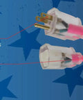 Outdoor Extension Cord 100 Ft Heavy Duty All Copper Wire 12/3 SJTW Weatherproof Vinyl Jacket With High Visibility Pink