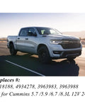 Pickup truck driving in desert, suitable for Heavy Duty Diesel Fuel Line Sealing Washers Kit For Dodge Cummins 5.7L 5.9L 6.7L Banjo Bolts
