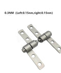 Frame Concealed Cabinet Door Hinge 1 Pair With 360 Degree Rotation Torque Friction Positioning Hinge Miniature Damping 0.3Nm