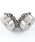 Bevel Gear 1 To 1 2.5 Module Steel 45 Gear With 15T 16T 17T 18T 30 Teeth, 90 Degree Transmission Gear For Geared Motors