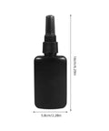 Get These Epic Glue Dispensing Bottles With Precision Nozzle Caps In Sleek Black, Perfect For Diy Crafts, Industrial Fixes, And Travel, 16cm tall.