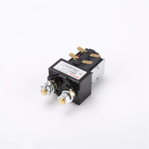 Top Rated UNMVBYITE ZJW-125C Electric Forklift Truck Solenoid Valve Main Contactor with terminals for 24V DC Motor switches. 