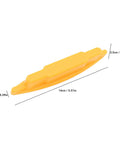 Oreilet 2Pcs Magnetic Stud Finder, Compact Stud Finder Wall Scanner, No. yellow ABS material, 14cm long, 2.5cm wide.