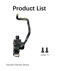 Plug And Play H2S Extruder Filament Sensor Replacement For 3D Printers Detects Filament Presence And Cutter Lever Position, Reliable Runout Sensor Part For H2S Extruder Assembly, with screws