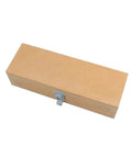 Straight Shot Precision Spirit Level With Heavy Duty Bones And Dead On Accuracy For Industrial Engineering Jobs Featuring a brown wooden box.