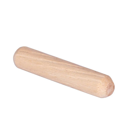 M6 Wooden Dowel Pins 50 Pack, 30mm Length, 6mm Diameter Wood Fasteners For Furniture Assembly, Craft Projects, And Woodworking Joinery