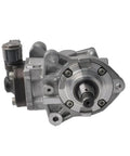 Heavy Duty Electric Fuel Pump For Toyota Fortuner And Innova Crysta 2.8L Diesel Engine Swap showing a silver metallic body with attachment ports.