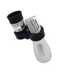 Angled Monocular Quick Focus Portable Telescope for travel concerts sports and hiking; compact, metal composite build, smooth rotary focus