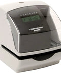 Slick Digital Time Recorder Featuring Electronic Punch Clock And High Speed Dot Matrix Printer For Seamless Office Hustle heavy duty device with backlit display.