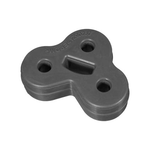High Performance 11mm Triple Hole Muffler Exhaust Hanger Rubber Bushing Mount Bracket For Land Rover Xf And Xj Models Fits 2008 To 2018 Black Replacement Kit, triple-hole rubber mount