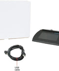 Slick 4x5 Inch Backlit LCD Signature Capture Pad With Responsive Touchscreen For Digital Signatures and Counter Checkout Hassle Free Mount, USB cable included.