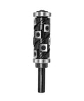 Spiral Flush Trim Router Bit, One Half Inch Shank, 65mm Cutting Length, 32mm Diameter, Top And Bottom Bearing, Heavy Duty CNC Bit