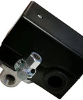 Pressure Switch For Ingersoll Rand Air Compressor 145 To 175 PSI Four Port Quarter Inch FNPT Inlet 120V Adjustable Differential 30 To 40 PSI Replacement Part 23474653 Easy Install black casing