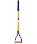30 Inch Dee Spading Fork Handle In Ivory With One And One Half Inch Diameter And Five Eighth Inch Bore, Ferrules And Square Hole Caps