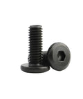 Beefy Black Carbon Steel Hex Socket Furniture Connector Bolts Set 70mm Flat Head M3 M4 M5 M6 M8 for Wood Furniture and DIY Projects