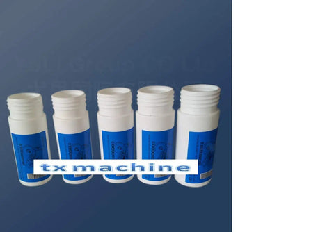 High Speed Round Bottle Labeling Machine Plus Slick Date Printer And Rock Solid Applicator Designed For Hella Fast Production Lines Using Plug And Play Setup For Heavy Duty Beverage Or Cosmetic Containers Up To 150 Mm Wide with white plastic bottles.