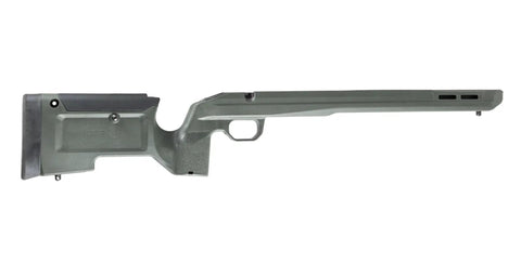 KRG Echo Chassis For Tikka T3 T3X Carbon Forest Stock Rugged Lightweight Rifle Chassis side view for precision use