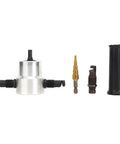 Dual Head Metal Sheet Nibbler Cutter Drill Attachment Kit For Thin Metal Cutting 360 Degree Adjustable with spare parts