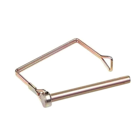Four Inch Trailer Coupler Pin Kit 10 Pack Beefy Heavy Duty Wire Lock Pins For PTO Shafts And Hitch Assemblies Towing Safety Pin