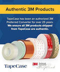Assorted rolls of 3M tapes including VHB Heavy Duty Mounting Tape 5952 displayed by TapeCase, an authorized 3M converter for 25 years