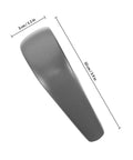 Upgrade Your Ride With This Durable Abs Gear Stick Handle Replacement Kit Featuring Precision Car Shifter Knob Repair Tools For A Smooth And Stable Driving Experience That Will Make You Feel Like A Real Driver On The Road. ABS shifter knob, 10 cm x 3 cm, gray, side view