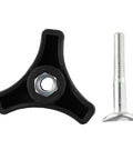 Get Your Mower Handle Locked Up Tight With This Heavy Duty Knob And Bolt Triangle Screw Replacement Kit For Mountfield And Most Lawn Machines Made Easy Fix That Wobbly Handle Today. Black plastic triangle knob and steel bolt lawn mower handle replacement kit