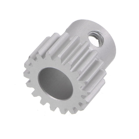 18T Step Spur Gear Mod 1 With 10mm Bore Aluminum Alloy Motor Gear For RC Cars And Electric Grinders, close-up view