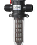 One And A Half Inch Twist II Clean Inline Water Filter With 30 Mesh Element Included Gray Black Housing Corrosion Resistant Rugged Build No Fuss Install For Home RV Well Water And Commercial Applications