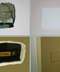 Standard Square Access Panel For Wall And Ceiling, Straight Up Easy Fix To Hide Drywall Holes, Zero Trimming Hassle Sheetrock Patch Insert, Slick Black Finish, Indoors Or Outdoors Ready, Built Like A Tank.