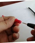 Two Pack Ribbon Probe Testers For Multimeter Continuity Testing Flexible Digital Test Probes And Leads Random Color Handles