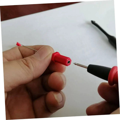 Two Pack Ribbon Probe Testers For Multimeter Continuity Testing Flexible Digital Test Probes And Leads Random Color Handles