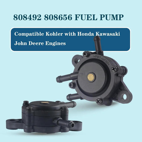 Heavy Duty Fuel Pump For Kohler 17 HP Through 25 HP Engines, Plug And Play With Briggs And Stratton 2439316S close-up view