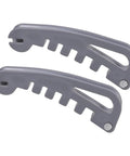 Silver Glasses Adjustment Tool Quick Fix For Bent Temples And Misaligned Nose Pads With Multi Directional Slots Ergonomic Grip