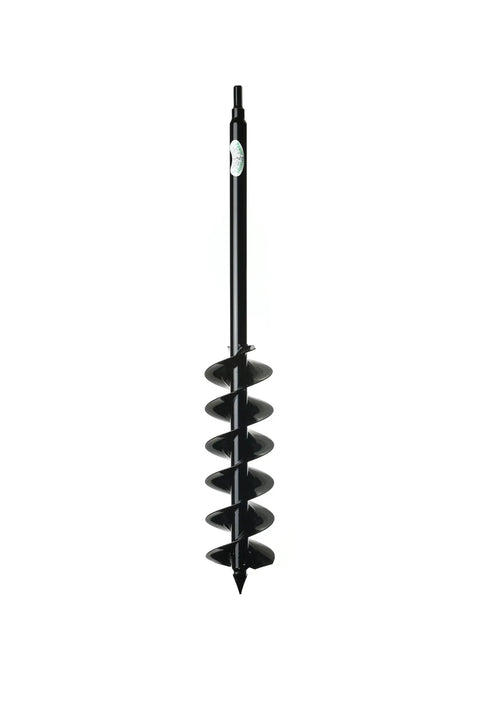 Beast Mode Garden Auger Drill Bit Extension For Planting 5 And 6 Inch Pots 28 Inch Length With Half Inch Hex Drive Heavy Duty Garden Auger