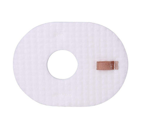 White felt filter from Three Post Motor Filter Kit With Foam And Felt For Shark Rocket Ultra Light Vacuums HV292 HV300 HV300W HV301 HV302 HV303 HV305 HV308 HV310 UV450 XFFV300 Replacement Filters.