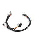 Mopar 56000976AB battery switch cable harness; black corrugated sleeve, yellow/red wires, metal terminals.