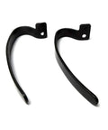 2 Piece Thread Take Up Lever Guard 410007 for 20U Zigzag Sewing Machine Replacement Parts Kit, black metal guards